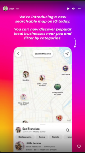 Instagram Adds New Business Search Tools to IG Maps